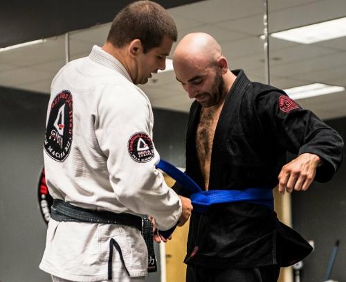 Blue belt · September 8, 2016 · Promoted by John Cannata