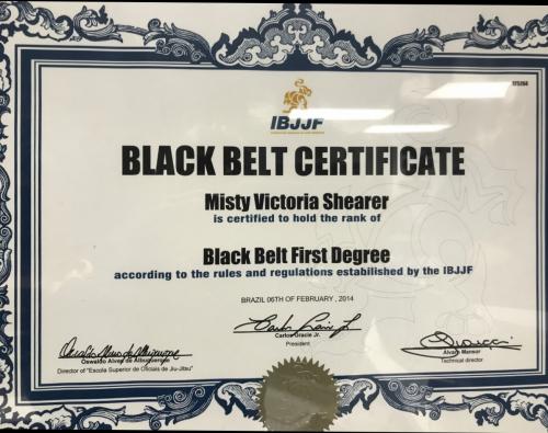 Black belt · December 5, 2009 · Promoted by Rodrigo Munduruca