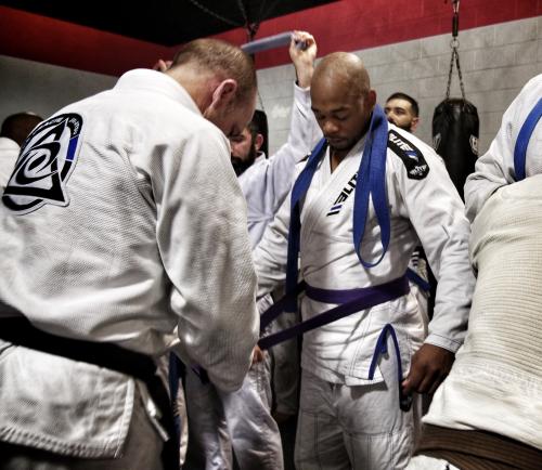 Purple belt · November 3, 2018 · Promoted by Jeremy Lafreniere