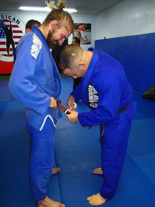 Brown belt · February 8, 2014 · Promoted by Paul Rodriguez