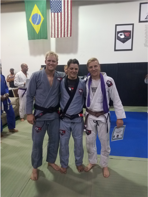 Brown belt · July 19, 2018 · Promoted by Gustavo Rodrigues