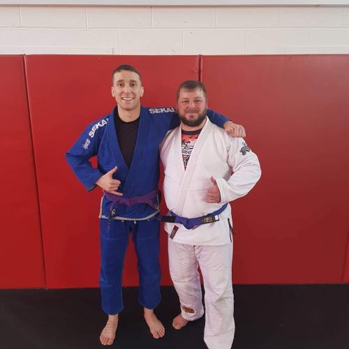 Blue belt · February 25, 2018 · Promoted by David Moore