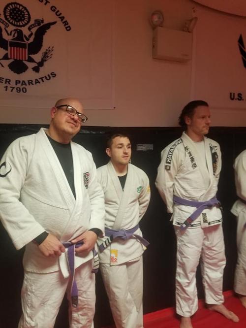 Purple belt · March 21, 2017 · Promoted by Ken Brach