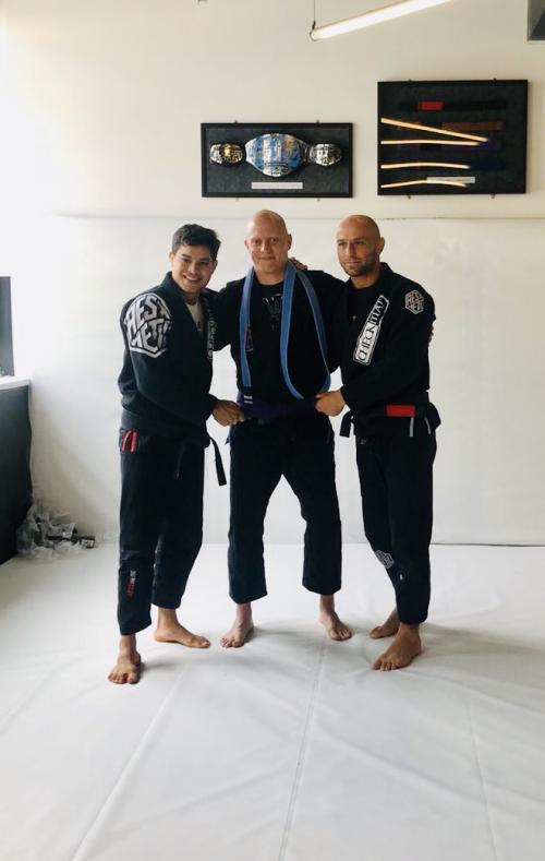 Purple belt · July 1, 2018 · Promoted by Max Campos