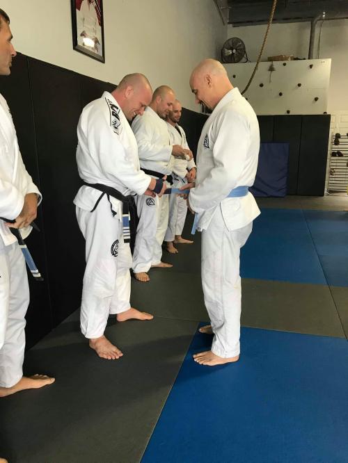 Blue belt · May 14, 2018 · Promoted by Jon Plyler