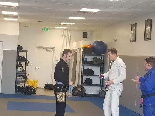 Purple belt · July 1, 2018 · Promoted by Nick Kline