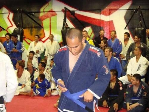 Blue belt · October 25, 2008 · Promoted by Marcelo Dentinho Steenhagen