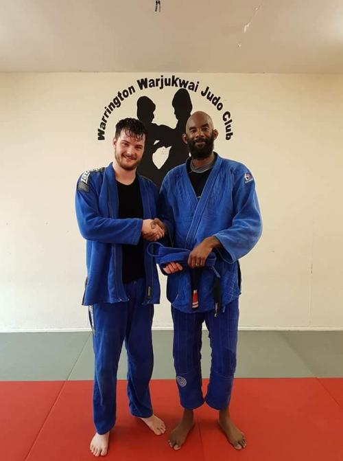 Blue belt · December 23, 2017 · Promoted by Vic Scott