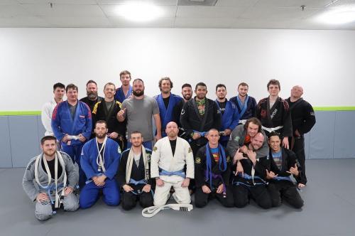 Blue belt · February 26, 2019 · Promoted by Jacob McClintock