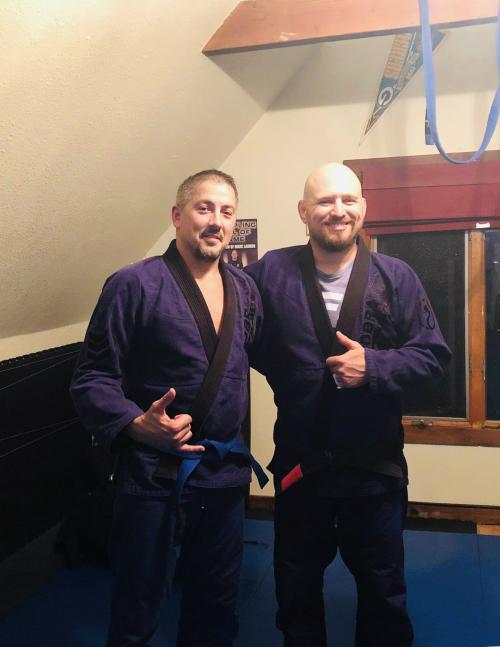 Blue belt · September 11, 2019 · Promoted by Marc Laimon