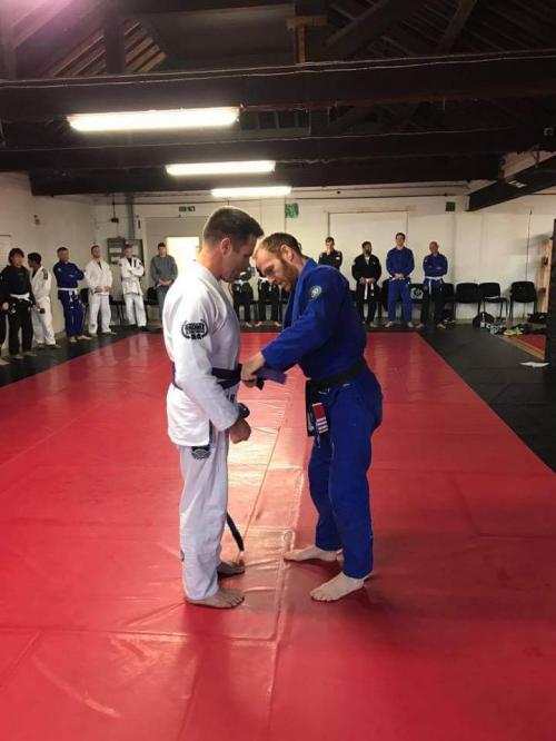Purple belt · October 1, 2017 · Promoted by Steven Campbell
