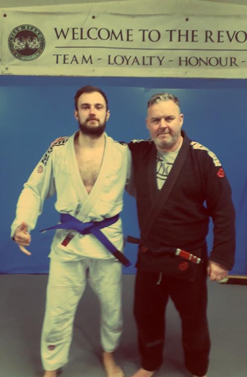 Blue belt · December 8, 2019 · Promoted by Andy Ryan