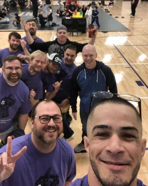 Third time reffing the St. Croix Grappling Games.