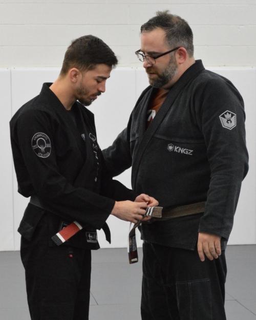 Brown belt · September 25, 2017 · Promoted by Guybson Sa