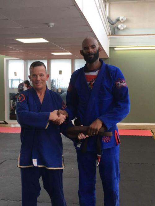 Brown belt · July 6, 2019 · Promoted by Vic Scott