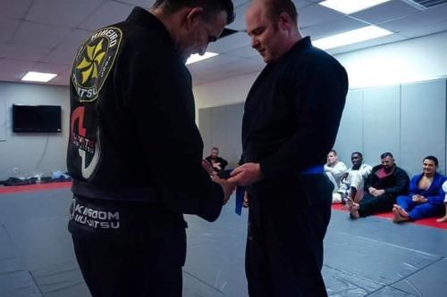 Blue belt · September 1, 2017 · Promoted by Eddie Saenz