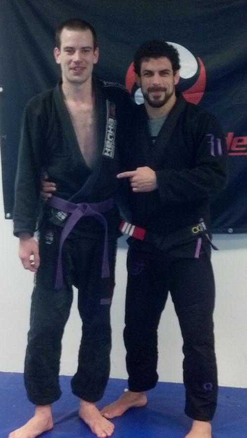 Purple belt · December 13, 2013 · Promoted by Eduardo Teta Rios