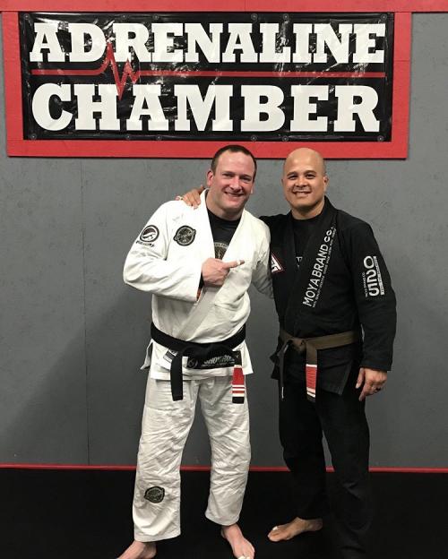 (7/27/19) Always a pleasure to bring my Professor, Mark Reding, in to share Jiu Jitsu with my students