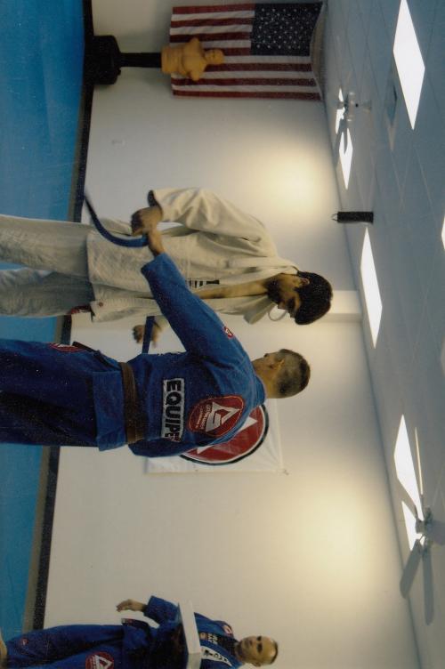 Blue belt · October 17, 2008 · Promoted by Tim Lee