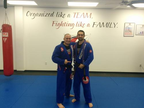 Brown belt · August 7, 2014 · Promoted by Don Fox