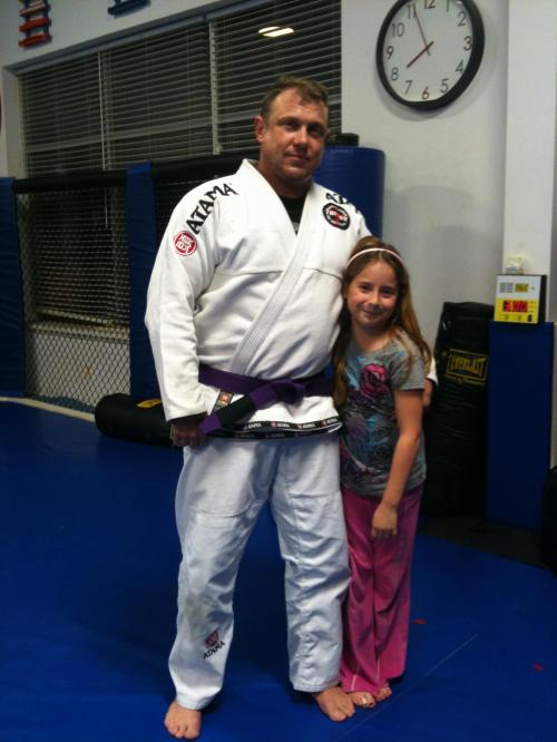 Purple belt · October 14, 2012 · Promoted by Mike Budnik