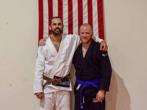 Blue belt · August 9, 2018 · Promoted by Kurtis Frasier