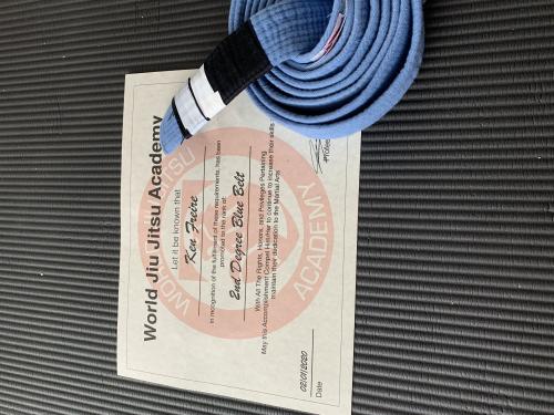 Blue belt · February 1, 2020
