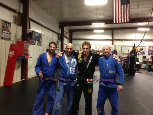 Purple belt · February 16, 2013 · Promoted by Clark Gracie