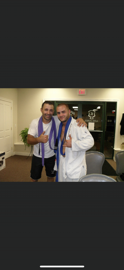 Purple belt · July 30, 2010 · Promoted by Roger Woo