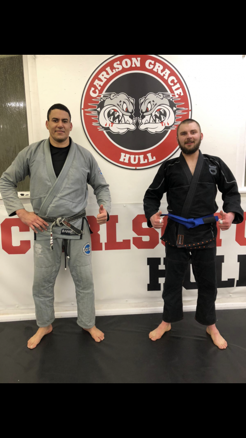 Blue belt · March 4, 2020 · Promoted by Wilson Junior