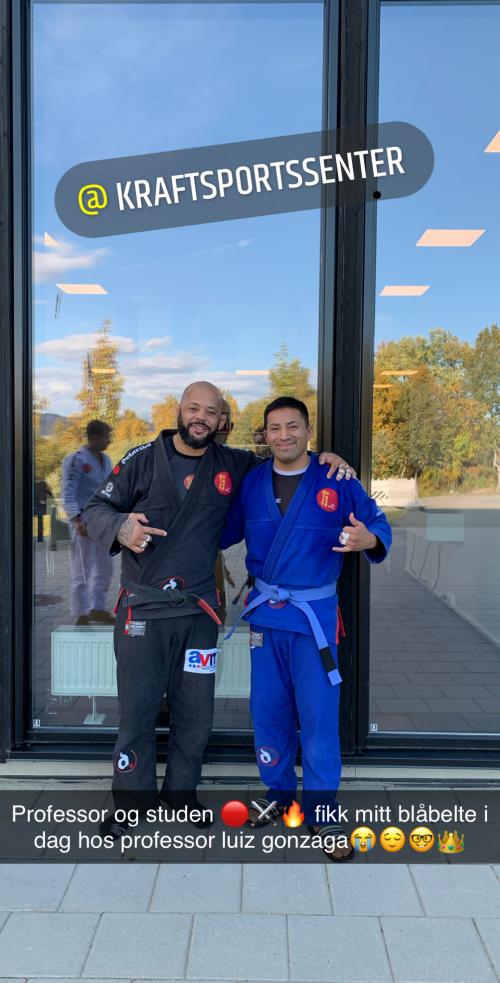 Blue belt · September 15, 2019 · Promoted by Luiz Gonzaga
