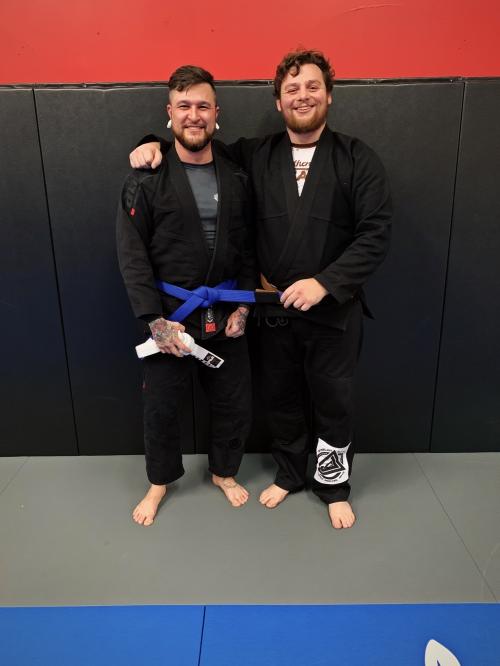 Blue belt · December 19, 2019 · Promoted by James Clingerman
