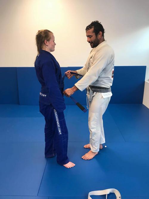 Blue belt · April 25, 2019 · Promoted by Jose Carlos Hissa Granja