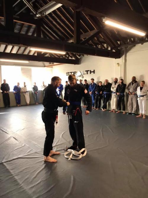 Blue belt · October 20, 2019 · Promoted by Steven Campbell