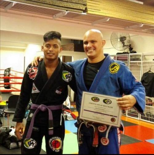 Purple belt · May 18, 2016 · Promoted by Pedro falbo