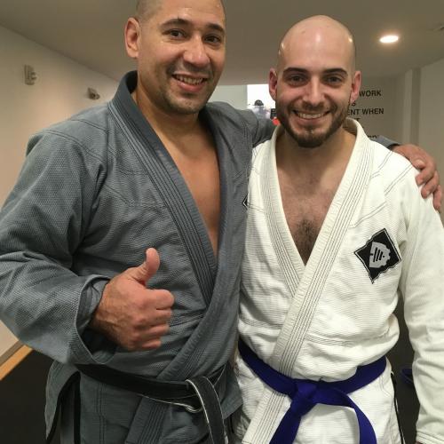 Blue belt · January 3, 2018 · Promoted by Javier  Velez