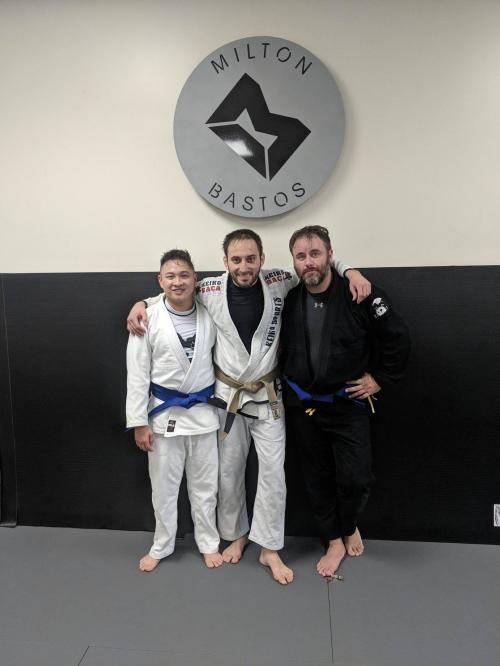 Blue belt · November 17, 2017 · Promoted by Jimmy Lafontaine Rivera