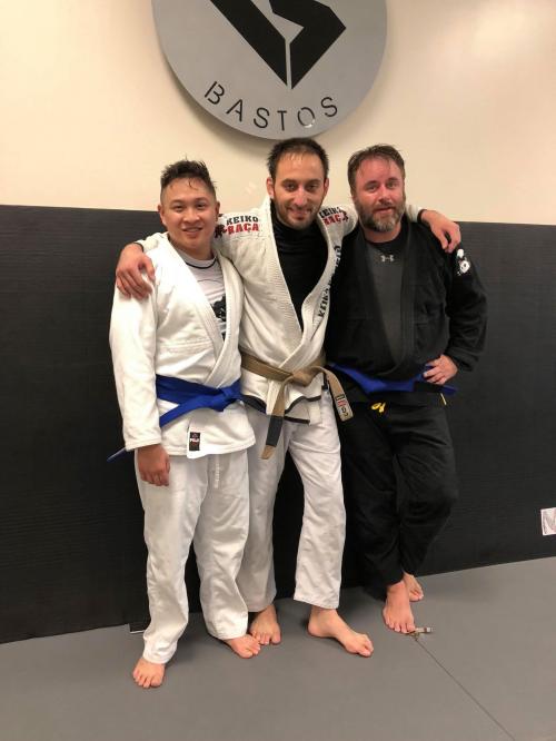 Blue belt · November 17, 2017 · Promoted by Jimmy Lafontaine Rivera