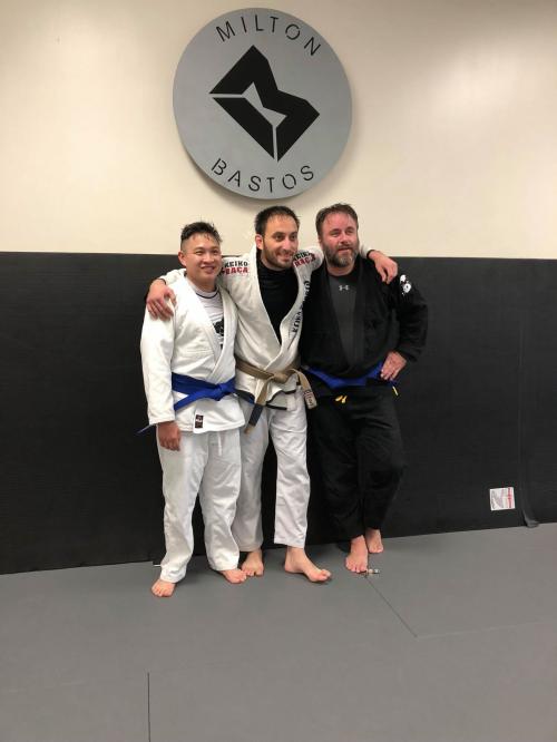 Blue belt · November 17, 2017 · Promoted by Jimmy Lafontaine Rivera
