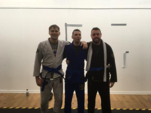 Blue belt · July 6, 2019 · Promoted by Vic Scott