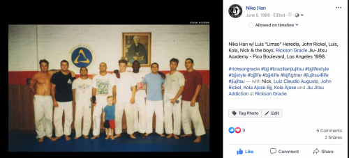 White belt · October 28, 1996
