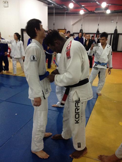 Blue belt · November 18, 2014 · Promoted by Prof Alexsandro Leke Machado