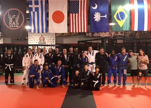 Group shot following brown belt promotion in 2017.