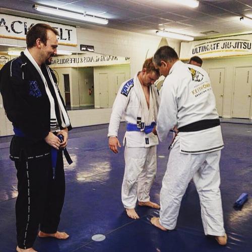 Blue belt · August 16, 2014 · Promoted by Keith Owen