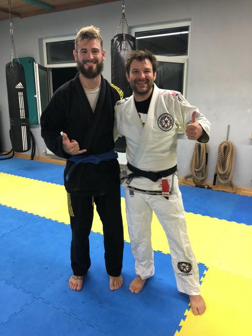 Blue belt · October 8, 2018 · Promoted by Wolfgang Heindel