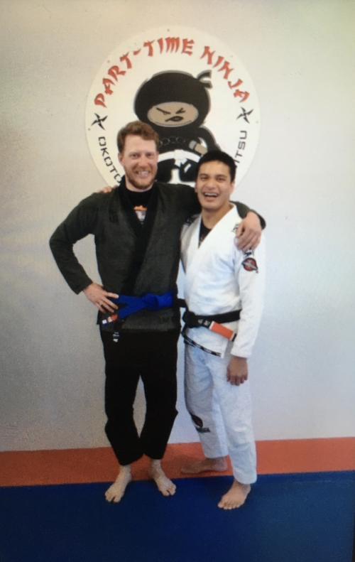 Blue belt · April 22, 2017 · Promoted by Paul Kiat