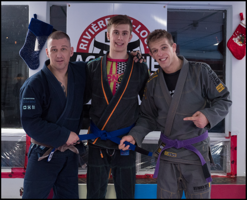 Blue belt · December 12, 2018 · Promoted by Sebastien Cote