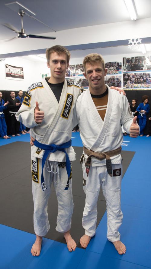 Blue belt · December 12, 2018 · Promoted by Sebastien Cote