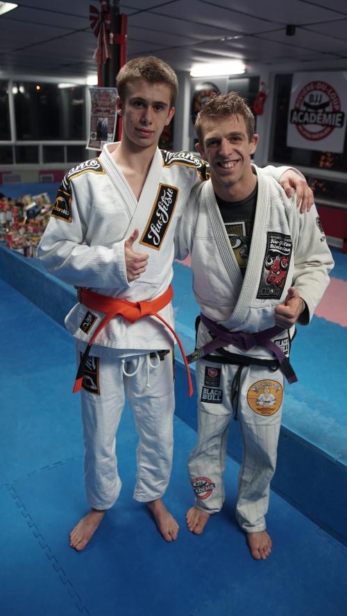 Orange belt · December 9, 2017 · Promoted by Sebastien Cote