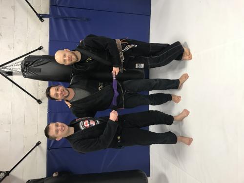 Purple belt · February 23, 2019 · Promoted by Shawn Albrecht